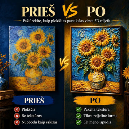 Topacme® 3D reliefno umetniško pisalo