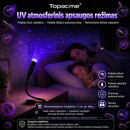 Topacme naktin?s ?viesos projektorius - vaizdas 8