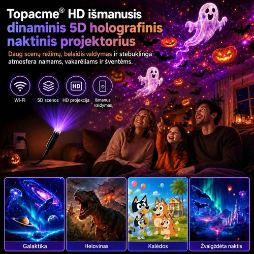 Topacme naktin?s ?viesos projektorius - vaizdas 1