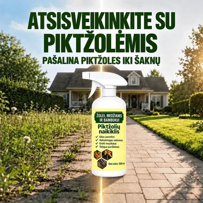 Hitro delujoče pršilo proti plevelu