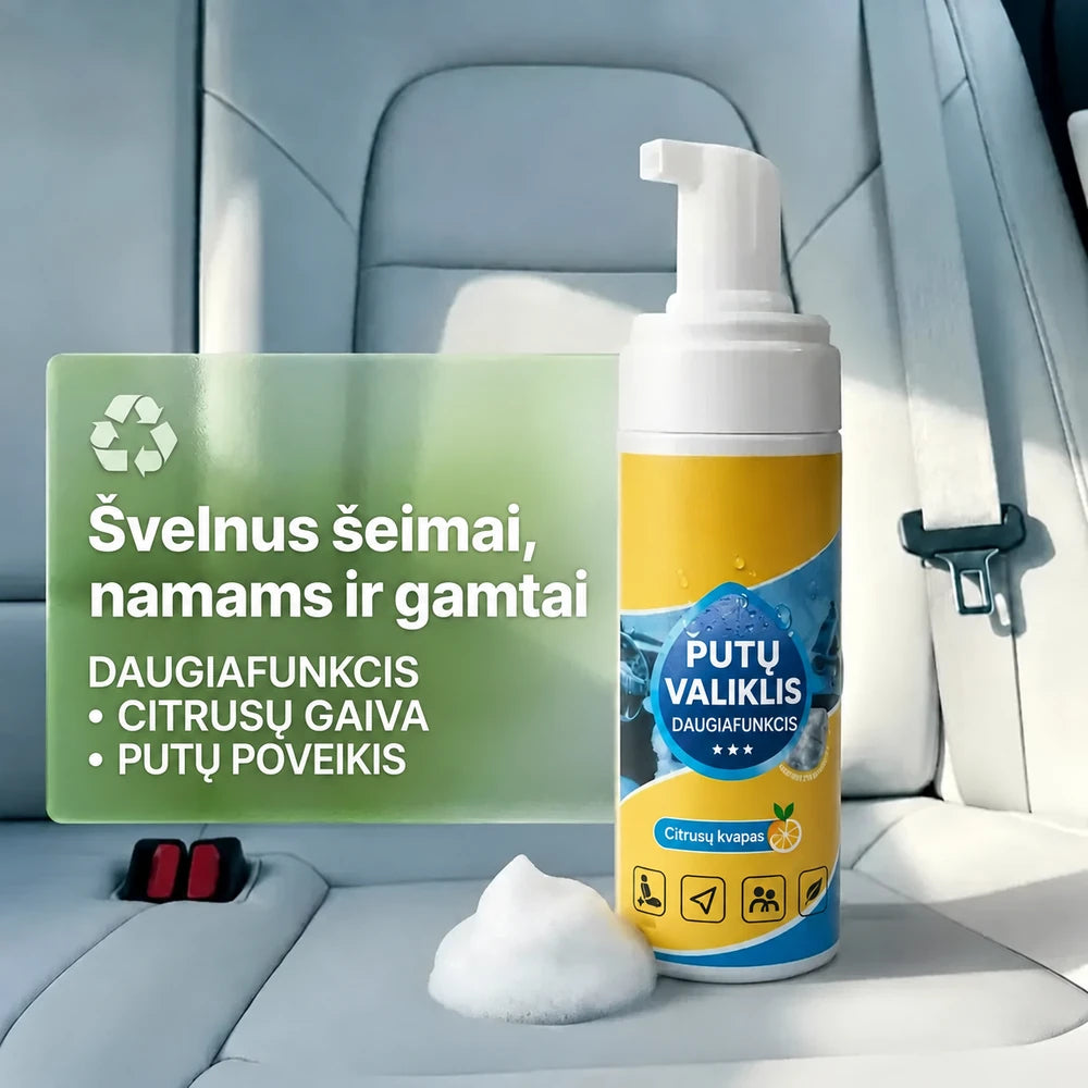 Večnamenski encimski penasti čistilec 4 v 1