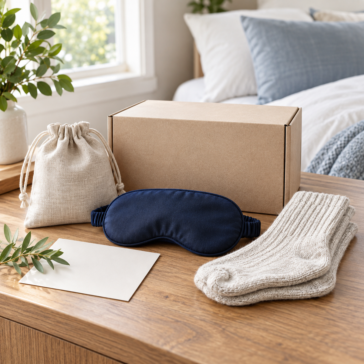 Ferqino Linen Bedside Pouch